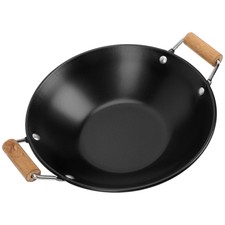 wok sauté fondue domestique ustensiles de cuisine en acier inoxydable