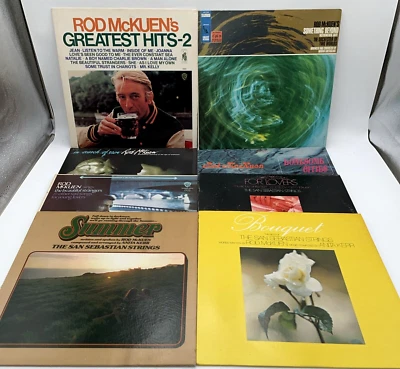Rod Mckuen (8) Vinyl Record Lot Greatest Hits, Something Beyond, Summer++ - Image 1 of 4