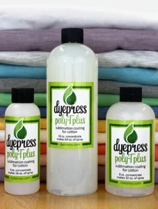 Dyepress Poly-T Plus Poly Sublimation Spray Coating 100% Cotton/Blends - Picture 1 of 4