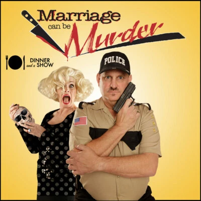 TWO TICKETS TO MARRIAGE CAN BE MURDER DINNER SHOW IN LAS VEGAS - Image 1 of 4