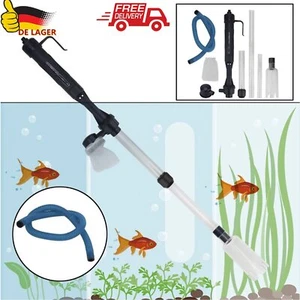 ★ Elektrisch Aquariumpumpe Aquarium Mulmsauger Schlammsauger Bodenreiniger DE - Bild 1 von 21