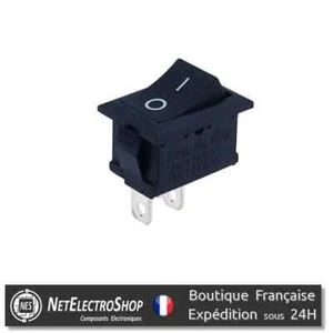 Interrupteur à bascule - 2 positions ON / OFF - 250V 6A - Zdjęcie 1 z 2