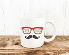 Dad Coffee Mug Sunglasses And Mustache Retro Dad Mugs Retro Father's Day Mug