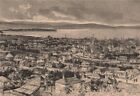 General View Of Hobart Tasmania Australia 1885 Old Antique Print Picture