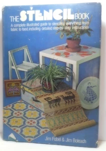 The Stencil Book Jim Fobel & Jim Boleach JH/C 1st Edition Patterns 1976 - Picture 1 of 7