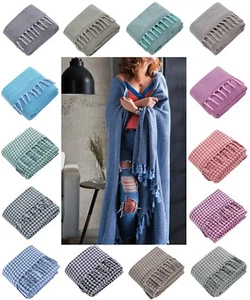 Tagesdecke Wohndecke Wendedecke Kuscheldeck Sofadecke Couchdecke Plaid 200 x 230 - Bild 1 von 54