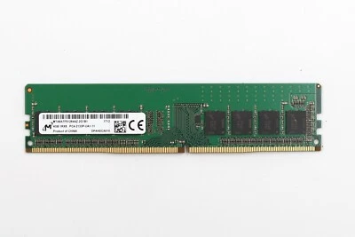 Micron 4GB 1RX8 PC4-2133P-UA1-11 NON-ECC Unbuffered Memory MTA8ATF51264AZ-2G1B1 - Image 1 of 3