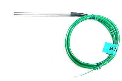 Type K Thermocouple Probe Stainless Steel Sheath 2m Lead • 9.95£