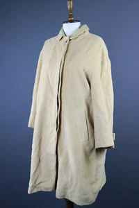 Jil Sander Beige Alpaca Wool Vintage Lagenlook Overcoat Size 36 / Small - Picture 1 of 12