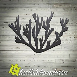 Coral #1 Metal Wall Art Hanging Home Decor Fishing Ocean Seascape Beach Coral Re - Picture 1 of 6