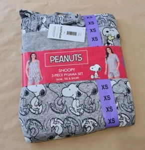 Womens Sleep Set Peanuts NEW Size XS Free Post - Picture 1 of 2