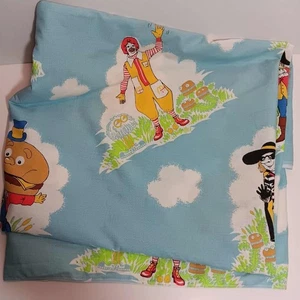 McDonald's Vintage Twin Size Bed Sheet. 1978 - Bild 1 von 5