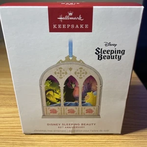 2024 Hallmark Keepsake Ornamento DISNEY BELLEZA DURMIENTE LUZ MÁGICA nuevo - Imagen 1 de 2