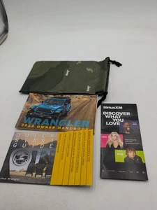 2024 Jeep WRANGLER Factory Owners Manual Handbook Set Free Shipping - Bild 1 von 1