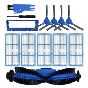 Washable Main Roller Brush HEPA Filter Side Brush for Goovi Sweeper Robot Parts - Picture 1 of 8