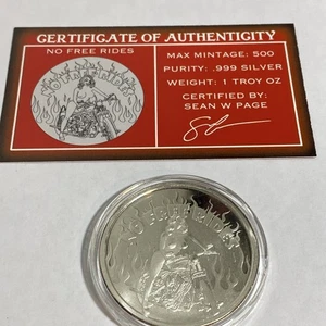 STL Mint Spicy Silver No Free Rides 1 Oz .999 mit COA limitiert 500 Auflage - Bild 1 von 4