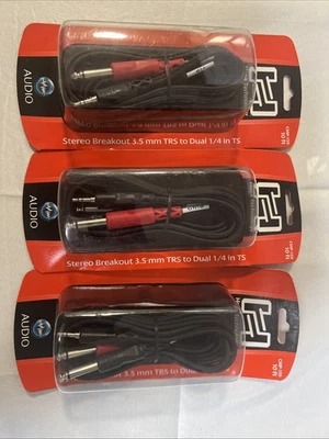 Cable de audio 3,5 mm - Lote de 3 por tecnología host Foto 1 de 3