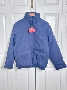 NWT Bulwark FR Blue CAT3 Full Zip Snap Close Flame Resistant Jacket MEDIUM - Picture 1 of 9