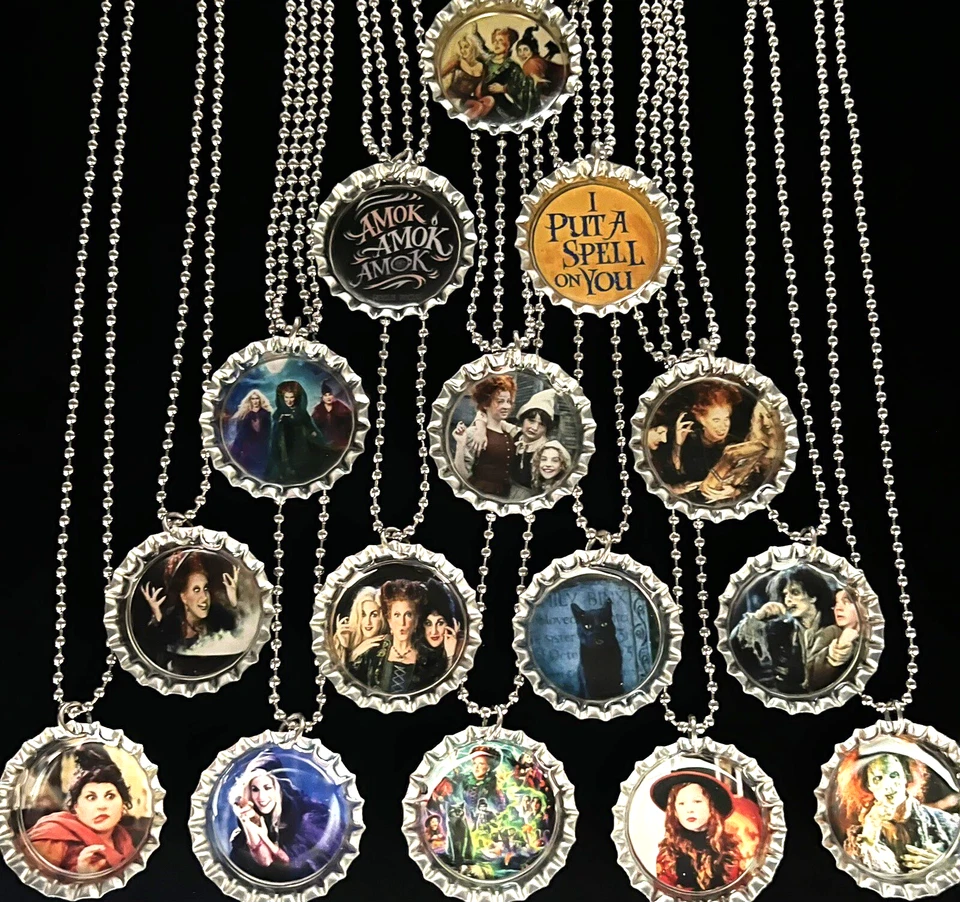 Halloween/ Party Favors / Hocus Pocus / necklaces /set of  15 / favors /Birthday - Image 1 of 1