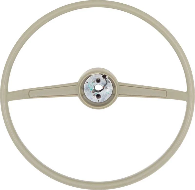1965-66 Mopar A B C Body Steering Wheel ; Fawn / Gold - Image 1 of 1