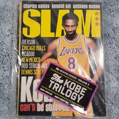 KOBE BRYANT SPECIAL ISSUE REWIND TRILOGY SET OF 3 SLAM MAGAZINES   - Image 1 of 4