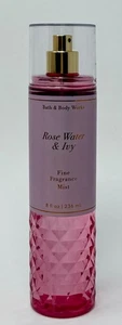 1 RARE BATH & BODY WORKS ROSE WATER & IVY FINE FRAGRANCE MIST BODY SPRAY 8 OZ - Picture 1 of 4