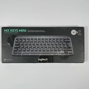 Logitech MX Keys Mini Minimalist Wireless Illuminated Keyboard Compact Bluetooth - Picture 1 of 6