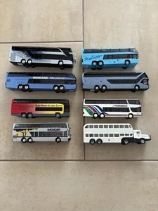 Lotto di autobus a due piani 1:87 Herpa Rietze - Foto 1 di 16