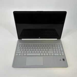 HP Pavilion 15" Silver FHD TOUCH 1.3 GHz i7-1065G7 12GB 256GB SSD - Good Cond - Picture 1 of 10