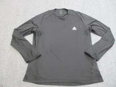 Camisa Adidas Para Hombre XL Negra Techfit Manga Larga Compresión Capa Base Deporte Foto 1 de 4