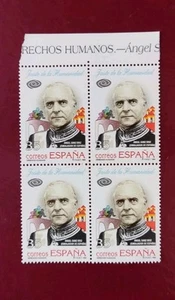 SELLOS ESPAÑA MNH 1998 BLOQUE 4 ANGEL SANZ BRIZ. JUSTO DE LA HUMANIDAD - Imagen 1 de 1