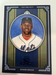 2005 Donruss Diamond Kings Richard Hidalgo Blue Crowning Moment Mets 147 (100) - Bild 1 von 2