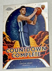 2024/2025 Zach Edey Topps Cromo Baloncesto Cuenta Regresiva Completa RC #CC-17 - Imagen 1 de 1