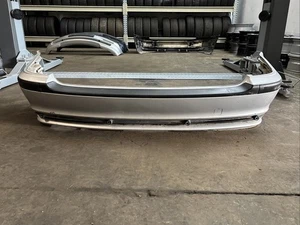 BMW 3er E46 STOßSTANGE PDC AHK SILBER HINTEN 8212584 - Bild 1 von 6