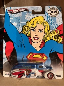 2011 Hot Wheels DC COMICS ORIGINALS '38 Dodge Airflow SUPERGIRL - Picture 1 of 3