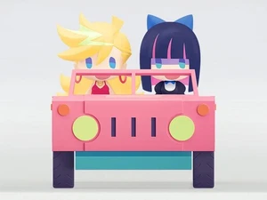 HELLO! GOOD SMILE Panty & Stocking with Garterbelt Figure Japan NEW - Picture 1 of 8