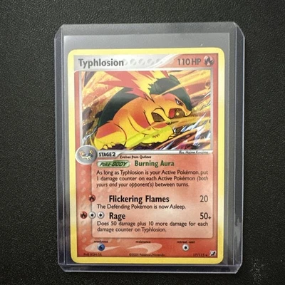 Typhlosion 17/115 EX Unseen Forces Holo Rare Pokemon Card 2005. NM - Image 1 of 2
