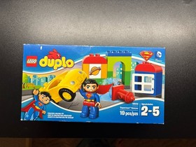 NEW sealed Lego Duplo 10543 DC Comics Superman Rescue Retired Superhero 2014