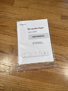 ORIGINAL OPPO BDP-83 Blu-ray Disc Player User Operating Instructions Manual - Picture 1 of 5