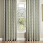 One Pair Of Truliving Glitz Grey Pencil Pleat Or Eyelet Header Lined Curtains 
