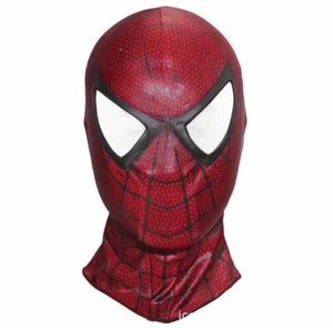 Red Spider-Man 3 Costume Full Face Mask Halloween Cosplay Prop Helmet - Picture 1 of 8
