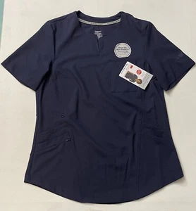 ClimateRight by Cuddl Duds Modern Fit Kurzarm 6 Taschen Scrub Top S - Bild 1 von 1