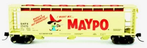 Bowser 38147 N Scale Maypo Cylindrical Hopper Car #17480 - Picture 1 of 1