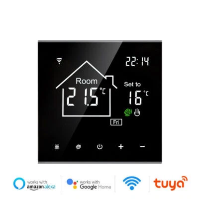 Home Smart Thermostat Programmable Wifi Wireless Room Sensor Digital App Control - Image 1 of 4
