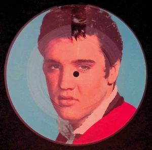 ELVIS PRESLEY Baby I Don't Care Vinyl Record Single 7 Inch RCA 1983 Picture Disc - Picture 1 of 2