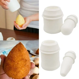 2X Arancini Maker Mold Rice Ball Mould for Snack Meatballs Potato Croquettes - Picture 1 of 9