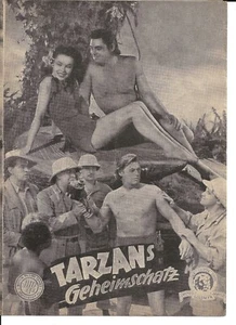 Filmprogramm Nachkrieg - Tarzan - Johnny Weissmüller - Klassiker - Samlung - Bild 1 von 1