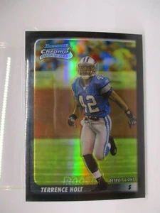 2003 Bowman Chrome Refractors #166 Terrence Holt RC LIONS /500 - Picture 1 of 1