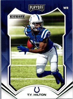 2021 Panini Playoff #58 T.Y. Hilton Kickoff - Image 1 of 2