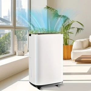 236/450 Sq.Ft Portable Dehumidifier,Ultra Quiet,Compact w/ Drain Hose,30/50 Pint - Picture 1 of 7